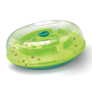 Dog Feeders: Wobble Bowl Interactive Treat Puzzle Dog Toy
