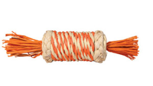 Small Animal Toys: Trixie Straw Roll 18cm