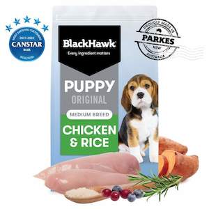Black Hawk Puppy Medium Breed Chicken & Rice