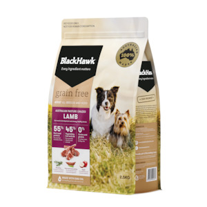 Black Hawk Adult Dog Grain Free Lamb
