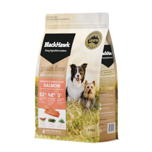 Black Hawk Adult Dog Grain Free Salmon