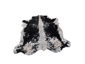 Black and White speckled cow hide