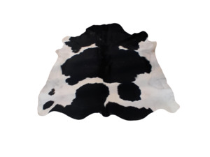 Cowhides: Black and White Cow Hide