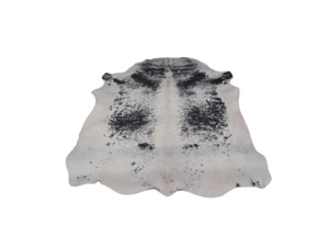 Cowhides: Black and White Speckled Cowhide