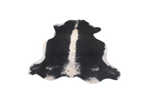 Black and White Speckled Cowhide