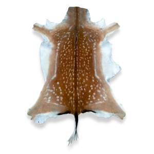 Deer Skins: Tan Spotty Fallow
