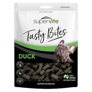 Dogs: Supervite Tasty Bites Duck 150g