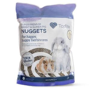 Small Animals: Super Premium Rabbit and Guinea Pig Nuggets