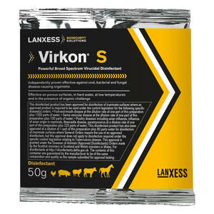 Virkon S 50g Sachet