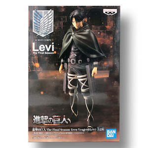 Attack On Titan: BANDAI BANPRESTO Attack on Titan Levi (Final Season) Figure