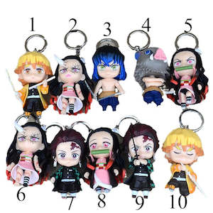 Accessories: Demon Slayer Keychain pendant school bag doll decoration keychain