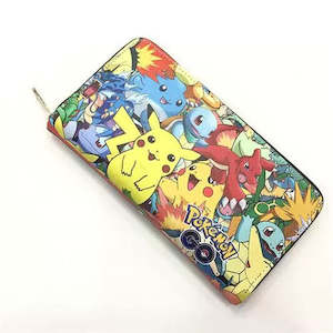 Bags Wallet: Pokémon - Long zipper Anime wallet