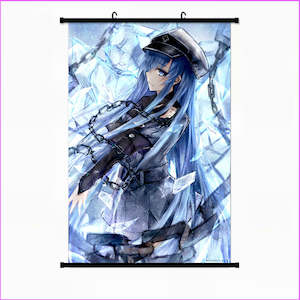 Wall Scroll - Akame Ga Kill Esdeath