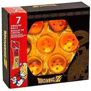 Resin Figure: Dragon Ball Z - 7 Dragon Balls Set - ABYstyle - Officially Licensed Glossy Acrylic Resin 2" Balls