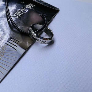 Death Note: Death Note Ring Necklace