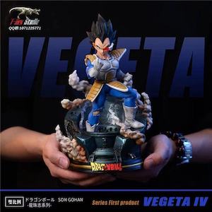 Dragon Ball: GK Garage Kit Resin Figure Dragon Ball T-Rex Studio Vegeta WCF Mega Resin Statue