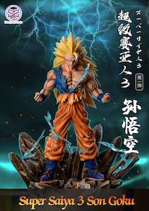 Dragon Ball: GK Garage Kit Resin Figure Starry Sky Studio - Dragon Ball - Super Saiyan 3 Son Goku
