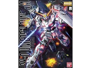 Z Gundam: BANDAI Gundam MG 1/100 RX-0 Unicorn Gundam FULL PSYCHO-FRAME PROTOTYPE MOBILE SUIT Model Kit