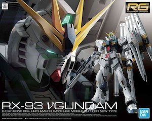 Z Gundam: Bandai Gundam Model Kit, 1/144 RG RX-93 V NU Gundam RG32