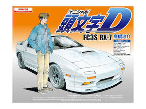 Z Gundam: AOSHIMA Initial D Ryousuke Takahashi's FC3S RX-7 1/32 Scale Model Kit