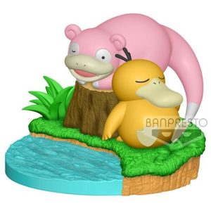 Banpresto Pokemon Relax Time Psyduck & Slowpoke Figure