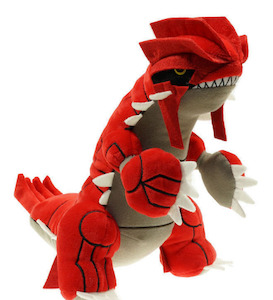 Soft Toys Cushions: Pokémon Plushy – Groudon