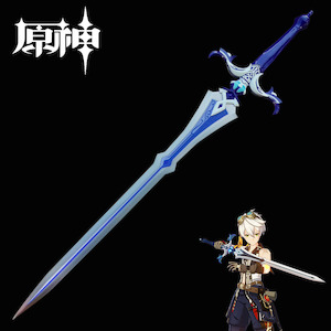 Metal Katana / Sword Genshin Impact Sacrificial Sword 377