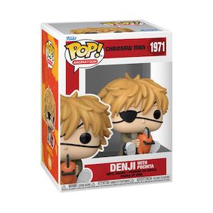 Funko Pop Chainsaw Man Pop! Animation #1971 Denji with Pochita