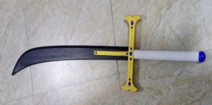 ONE PIECE Dracule Mihawk Black Sword The Night Star Foam Sword 2075
