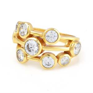 Ophelia Ring | Clear