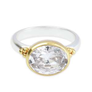 Evie Ring | Clear