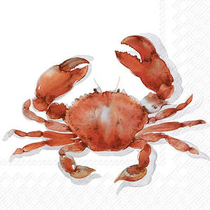 Tableware: PAPER NAPKINS- CRAB