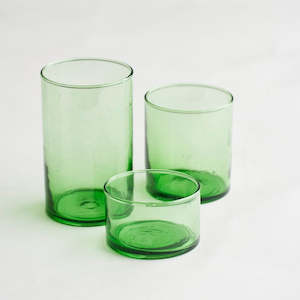 Tableware: MOROCCAN BELDI GLASS | GREEN 350ml
