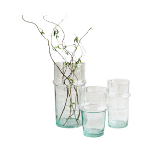 MOROCCAN BELDI VASE | BLUE