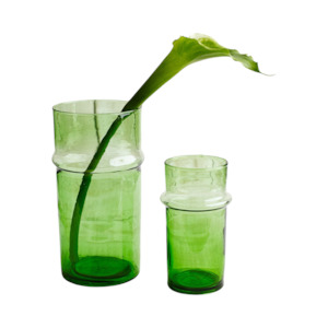 MOROCCAN BELDI VASE | GREEN