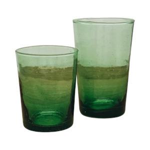 Tableware: MOROCCAN BELDI GLASS | GREEN 250ml
