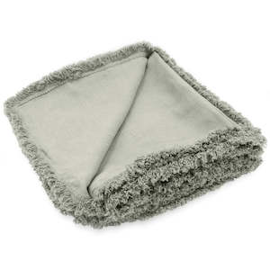 PATINA FRINGE TABLECLOTH MINT | 3.4m