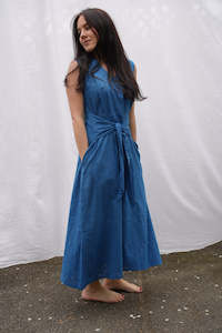 Dresses: LILY COTTON DRESS | ROYAL BLUE