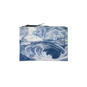Bags Pouches Purses: BALTHAZAR POUCH in NAVY by Inoui Editions Paris