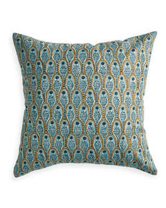 Cushions: CATANIA TOBACCO LINEN CUSHION