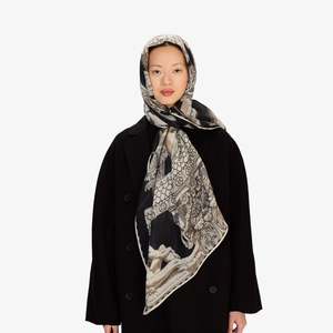 ARCHIVES Scarf- BLACK by Inouï Edition