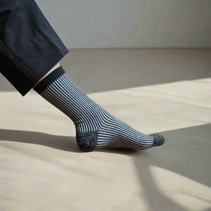 All: KLUE Lurex Socks | Stripe Black