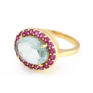 Bellarocks Jewellery Earrings Rings Necklaces: SIENNA RING | RUBY