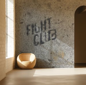 Products: Postcards Collection - Fight Club Street Art, New York, Wall Mural - Make Your Walls The Art by AT Home