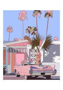 Prints: Pink Palms