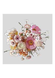 Prints: Blush Bouquet