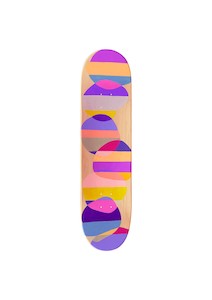 Skateboard peach