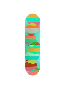 Skateboard aqua