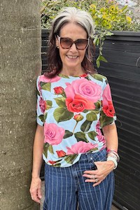 Print T Shirts: Spice Tee - Love In The Mist