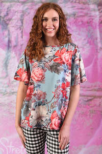 Print T Shirts: Rica Molly Tee - Forever Floral